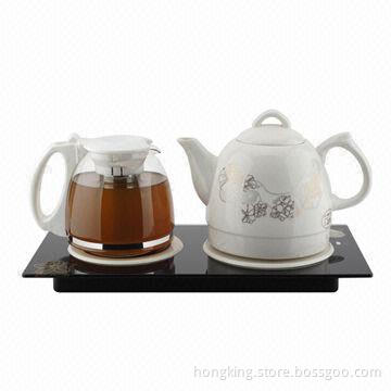 Multi-functional Ceramic Kettles with 1.2L Capacity and Digital Control, 1,000W Power